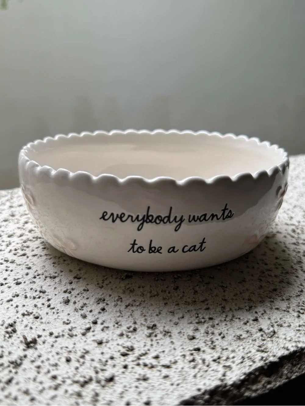 Rae Dunn x Disney Aristocats Pet Bowl - Picture 3 of 3